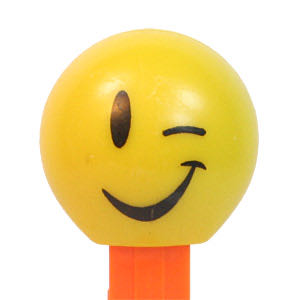 Funky Faces - Wink - Orange - funky faces pez collectible - Main Image 4