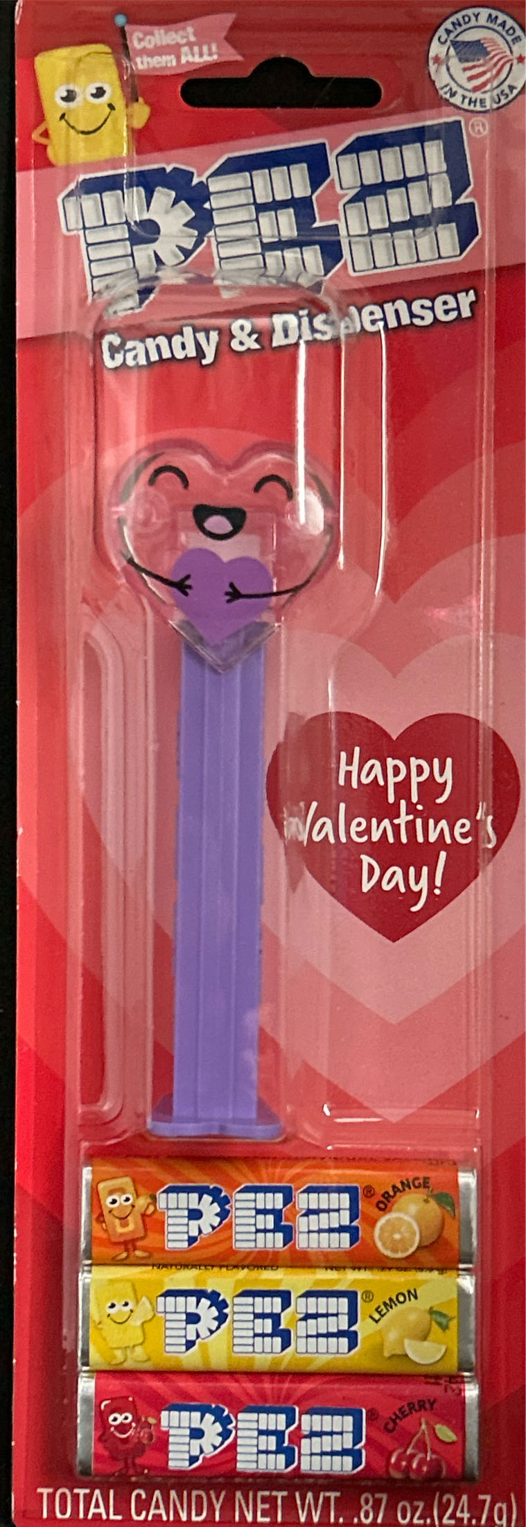 Valentines - Crystal Hugging Heart - Seasonal pez collectible [Barcode 073621092143] - Main Image 4