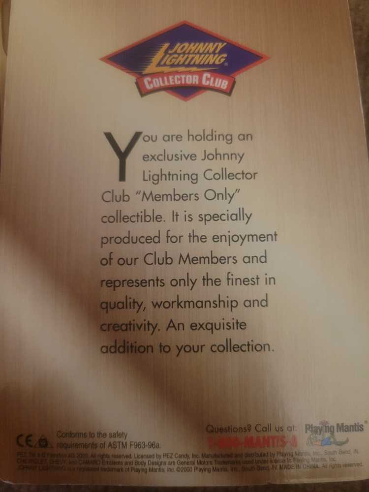 Johnny Lightning Pez Groom  pez collectible - Main Image 2