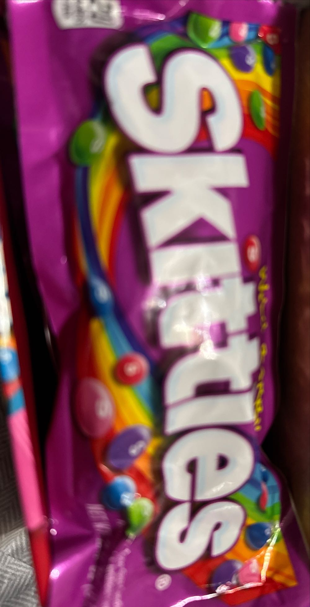 Supreme Skittles Wild Berry Pack Wild Berry Bite Size Candy 2.17 Oz  pez collectible [Barcode 040000001621] - Main Image 2