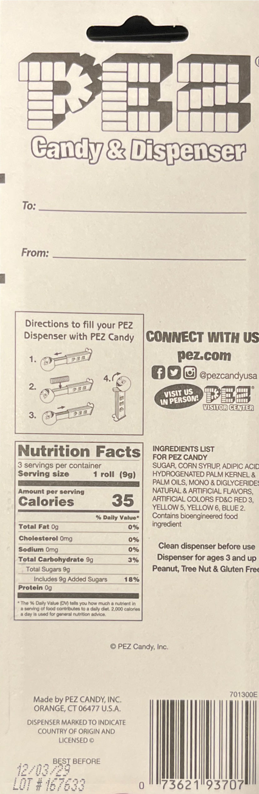 It’s A Girl - Kooky Animals pez collectible - Main Image 2