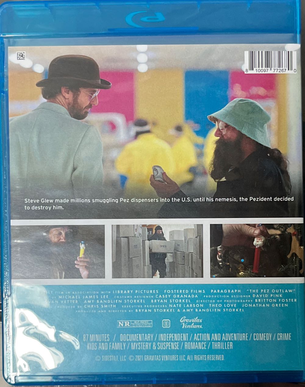 The Pez Outlaw Blu-ray - Dvd pez collectible [Barcode 810097772670] - Main Image 2