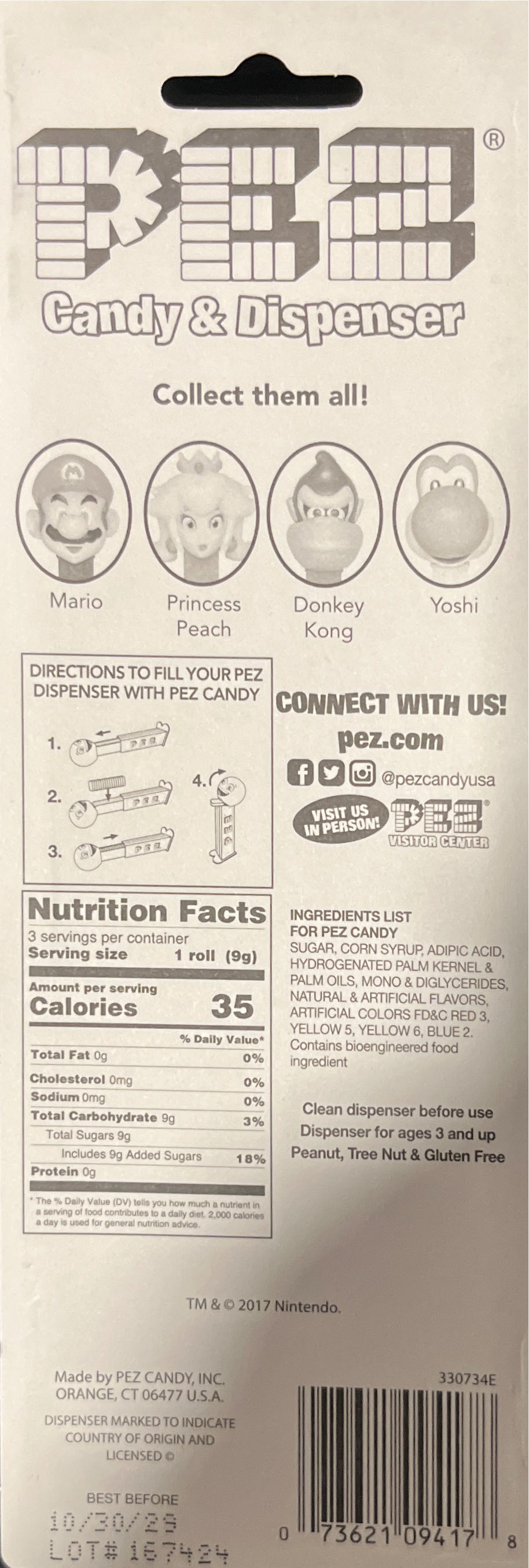 Super Mario - Mario - Nintendo - Super Mario pez collectible [Barcode 073621094178] - Main Image 2