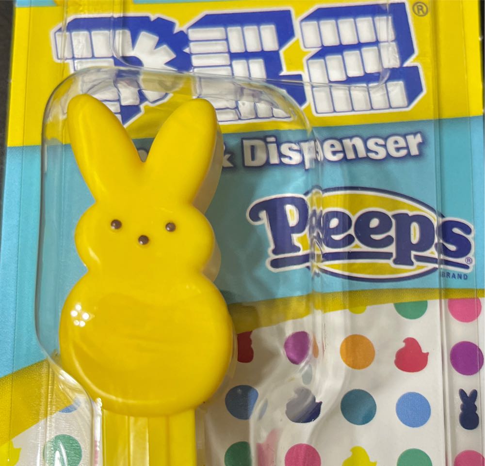 Peeps Bunny Yellow - Easter Peeps pez collectible [Barcode 073621094321] - Main Image 3