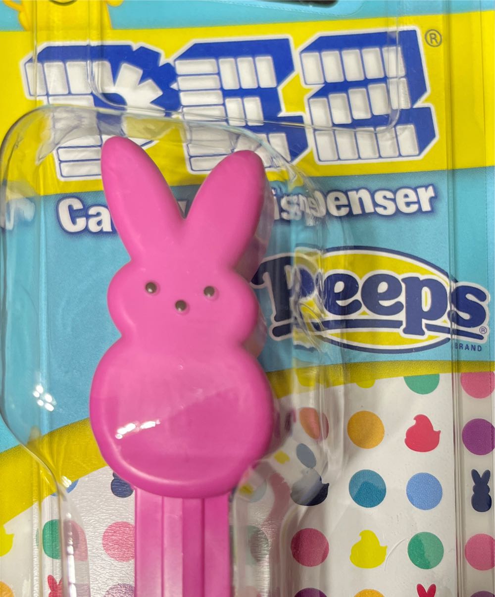 Peeps - Pink Bunny 🐰 🐣 - Easter pez collectible [Barcode 073621094321] - Main Image 3