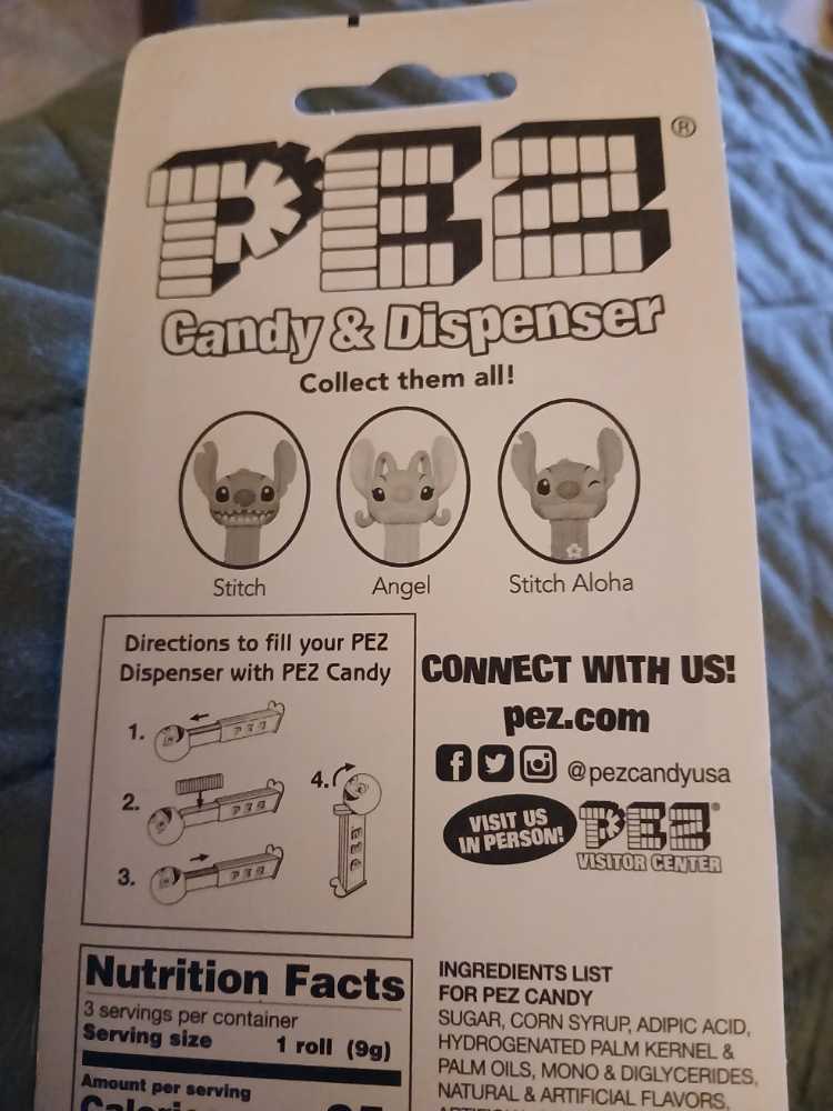 Angel - Disney - Stitch pez collectible [Barcode 073621092068] - Main Image 2