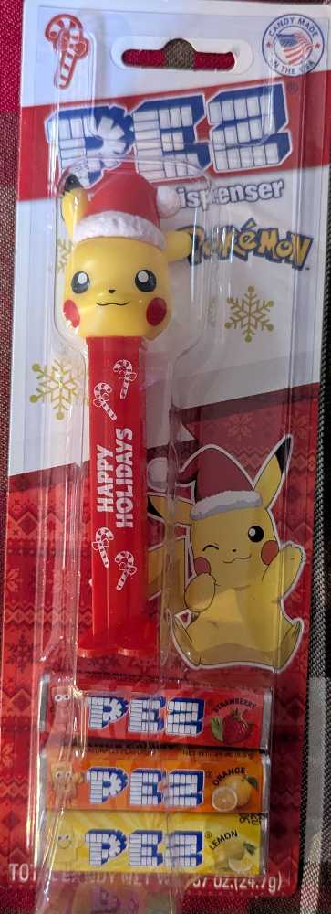 Pikachu Christmas - Christmas pez collectible - Main Image 2