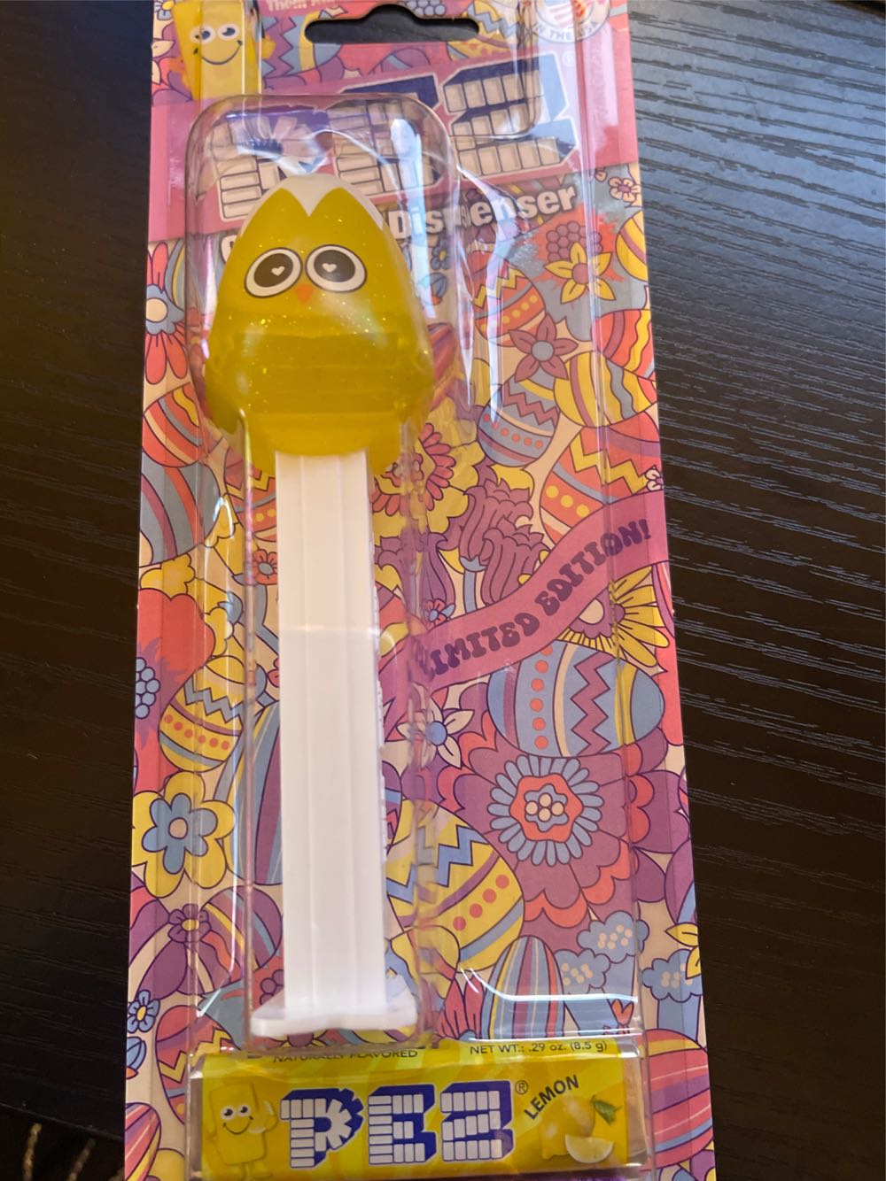 Easter - Easter Egg Yellow Crystal - Holidays pez collectible [Barcode 073621936508] - Main Image 3