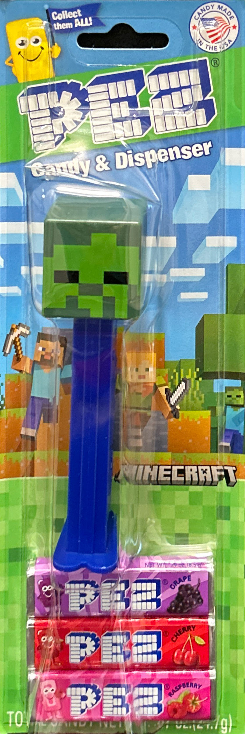 Minecraft - Zombie - Games & Toys pez collectible [Barcode 073621093980] - Main Image 4