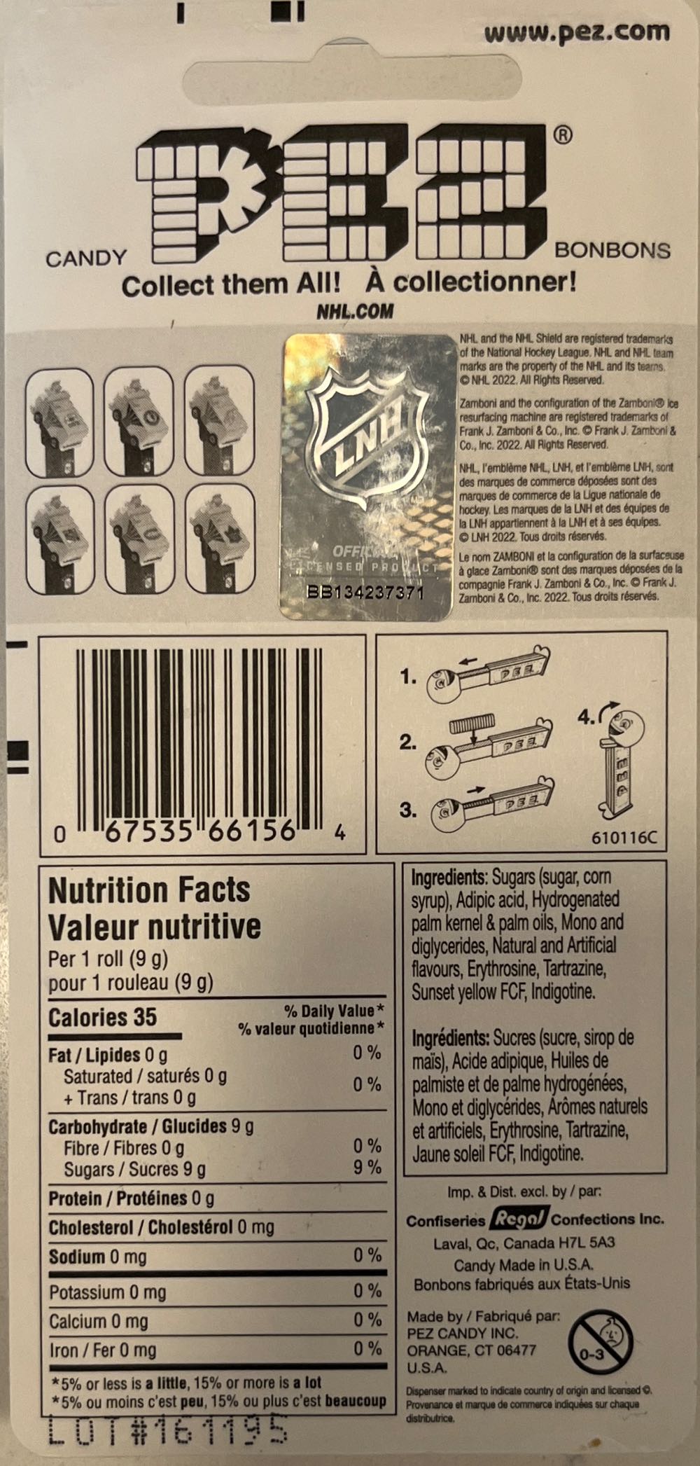 NHL Zamboni - Toronto Maple Leafs B - Sports - Hockey pez collectible - Main Image 2