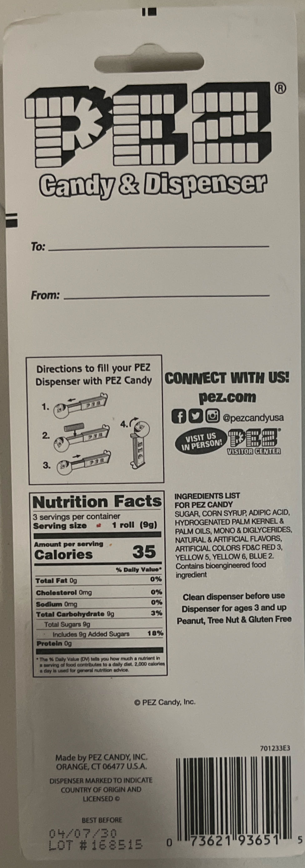 Father’s Day - Papacado - Pez.com Exclusive pez collectible - Main Image 2