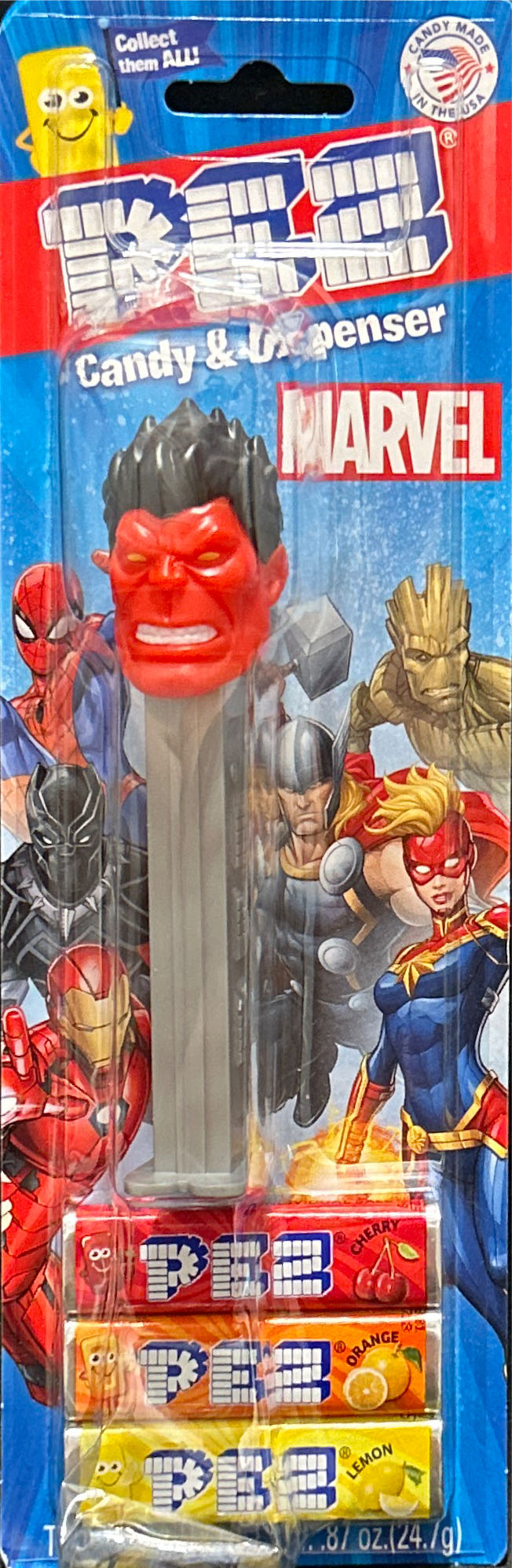 Marvel - Red Hulk - Comics pez collectible [Barcode 073621091122] - Main Image 4