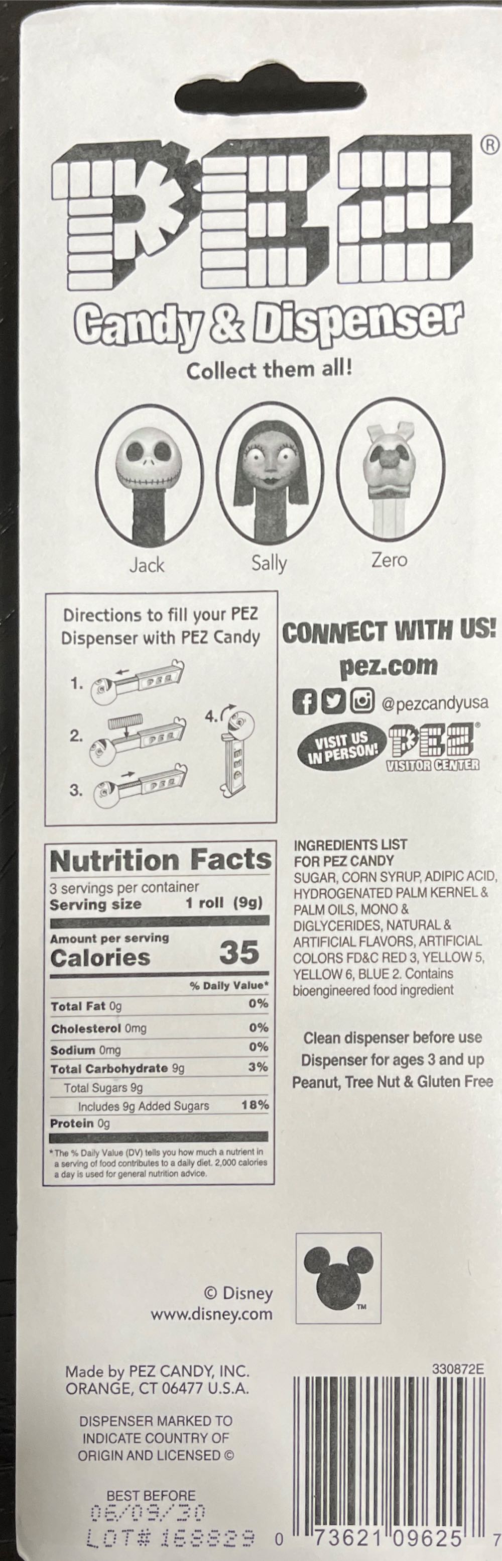 Sally - Nightmare Before Christmas pez collectible - Main Image 4