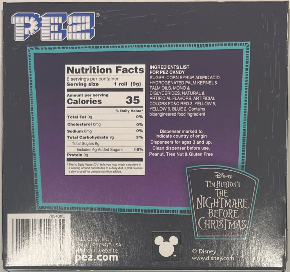 0-tin Nightmare Before Christmas  Gift Set - Nightmare Before Christmas pez collectible - Main Image 2