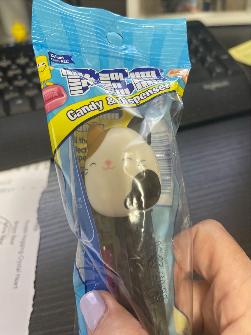 Cam - Squishmallows pez collectible [Barcode 073621090026] - Main Image 2