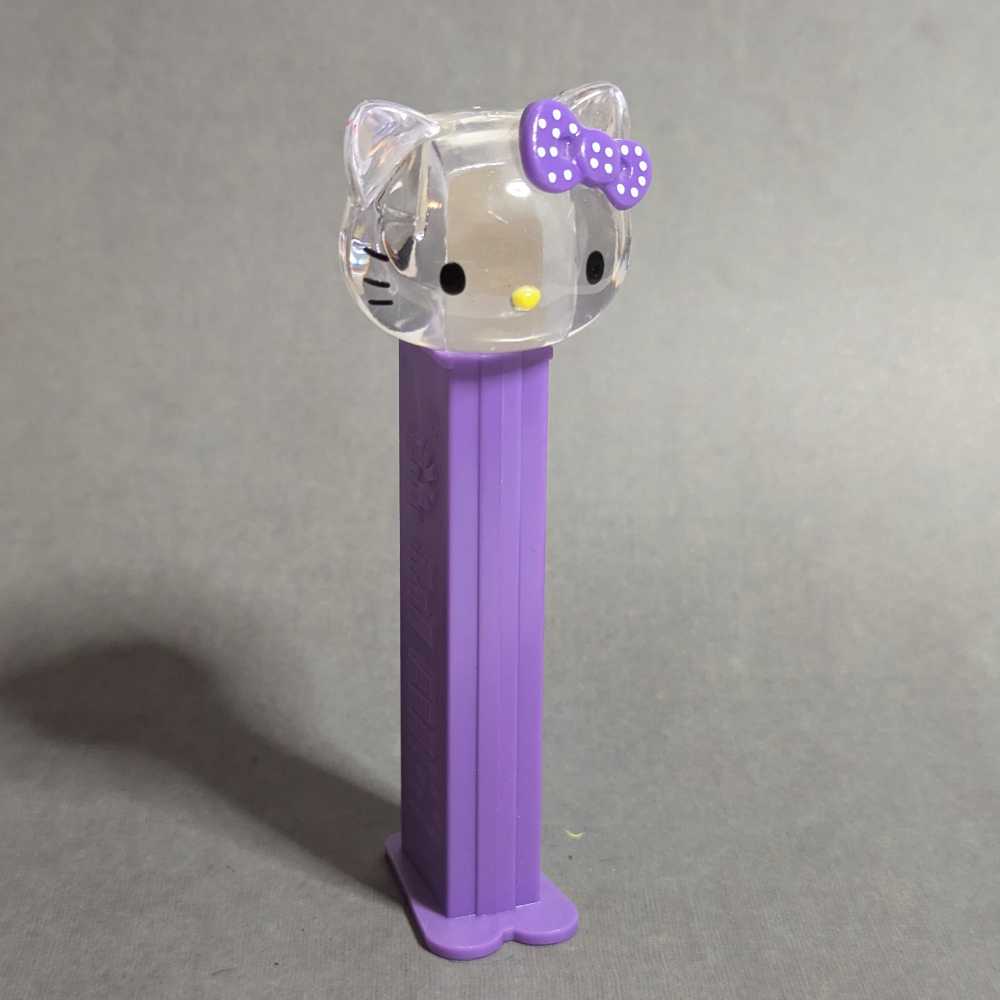 Hello Kitty Bow Purple Dots Crystal - Advertising & Marketing - Sanrio pez collectible - Main Image 2