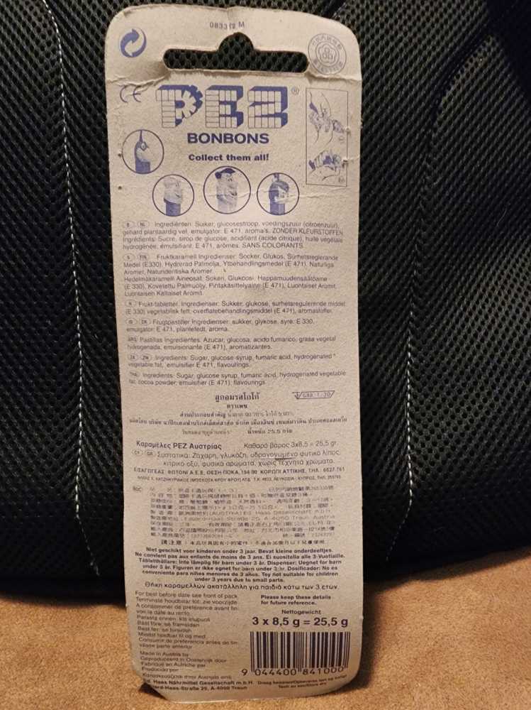 The Flintstones -Fred Flintstone - Bonbons - Cartoon pez collectible [Barcode 9044400841000] - Main Image 2