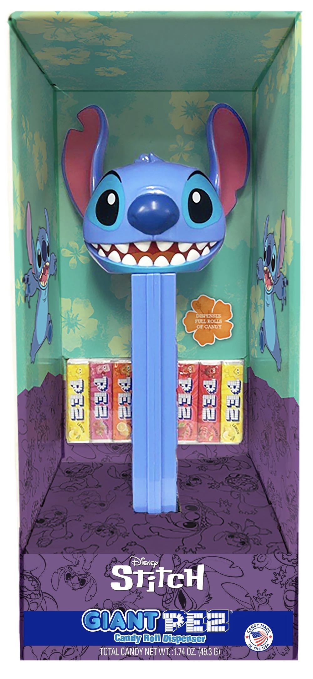 Pez Semi Truck Orange