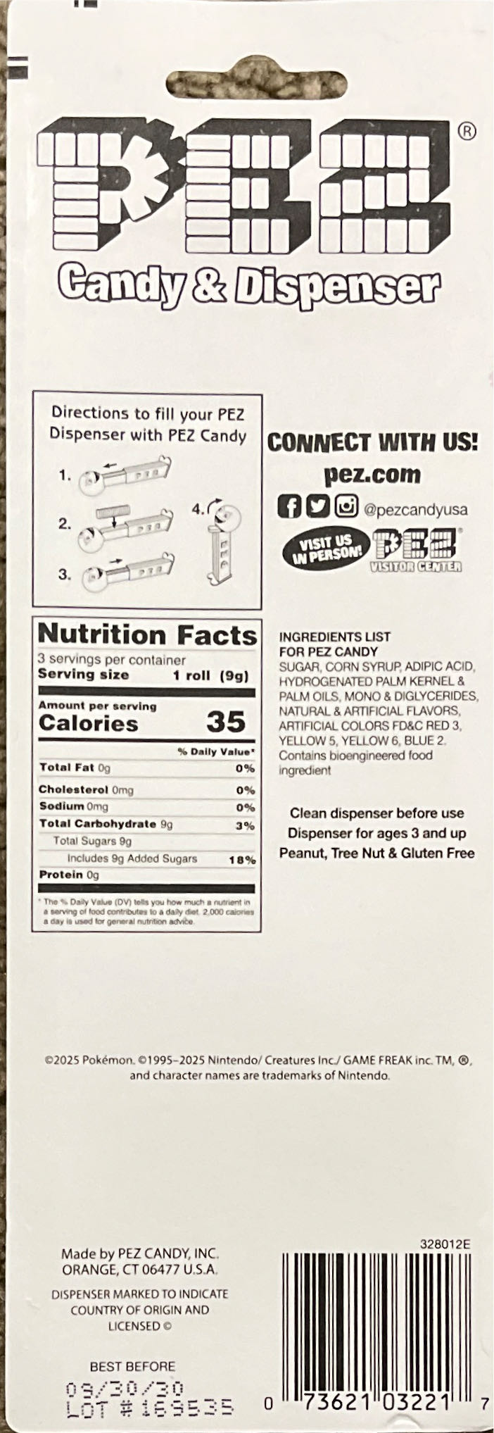 Pokémon - Christmas Pikachu 🎄 - Pokemon pez collectible - Main Image 2