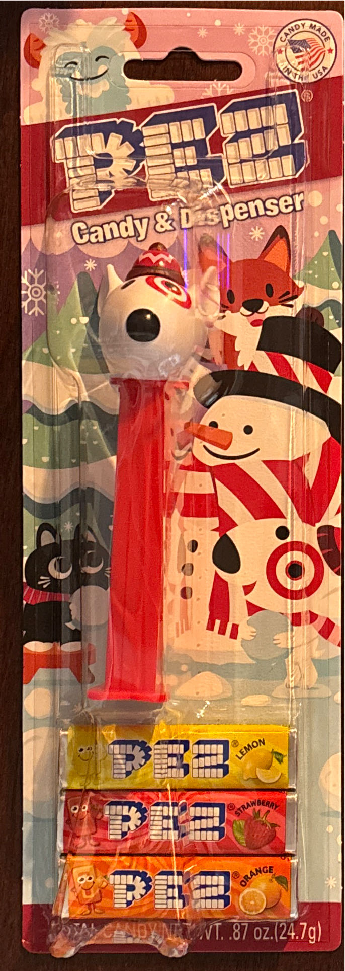 Christmas - Target Bullseye 2025 - Holidays pez collectible - Main Image 2