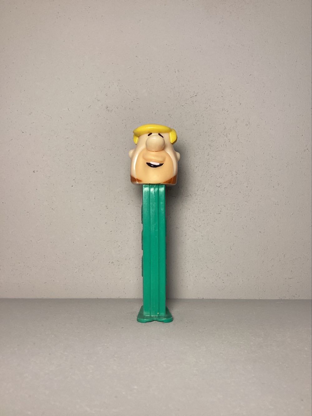 Christmas - Santa, dot eyes, open mouth, red stem