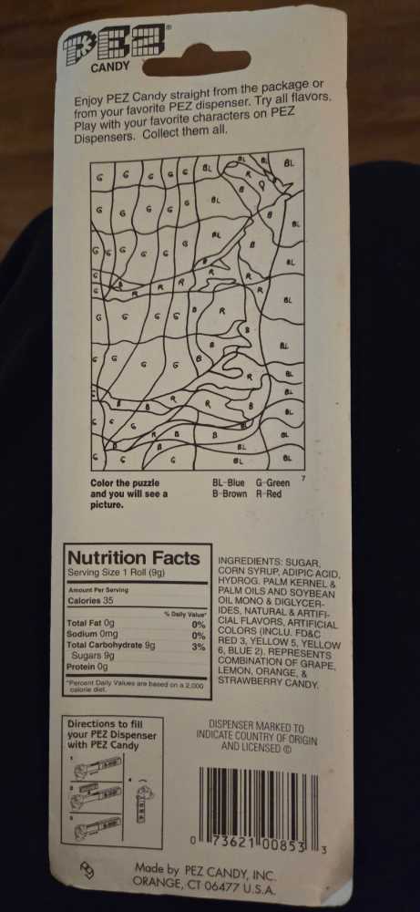 Mickey Mouse - Mickey Mouse & Friends pez collectible [Barcode 073621008533] - Main Image 2