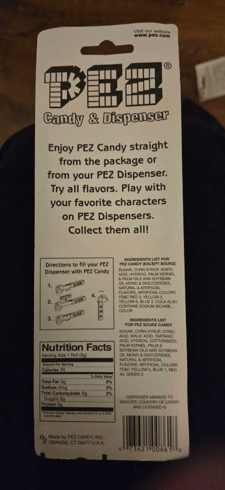 Winnie the Pooh - Lumpy The Heffalump - Winnie The Pooh pez collectible [Barcode 073621008618] - Main Image 2