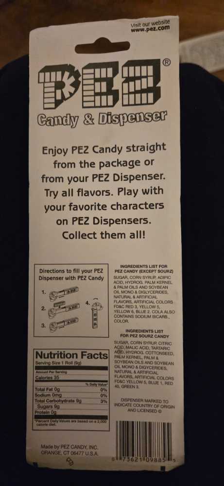 Cars - Sally Carrera - Cars pez collectible [Barcode 073621098855] - Main Image 2