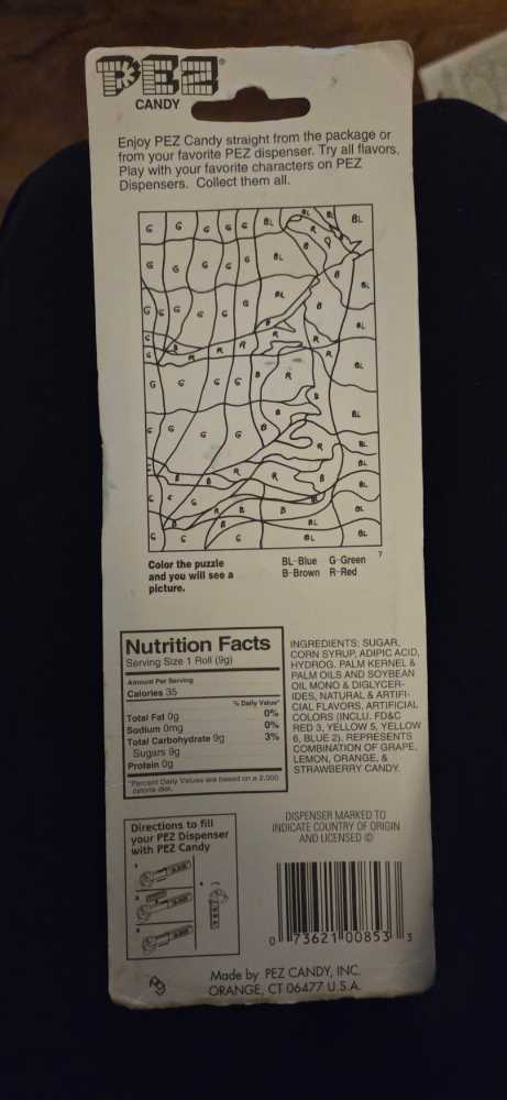 Mickey Mouse & Friends - Donald Duck - Mickey Mouse & Friends pez collectible [Barcode 073621008533] - Main Image 2