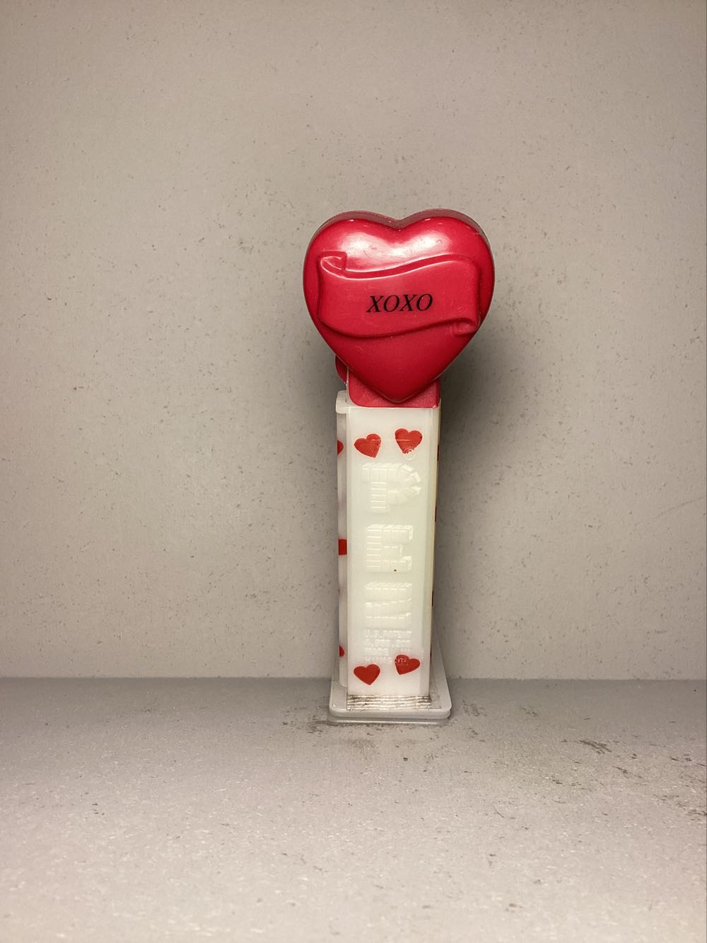 I Heart U Red Crystal Heart