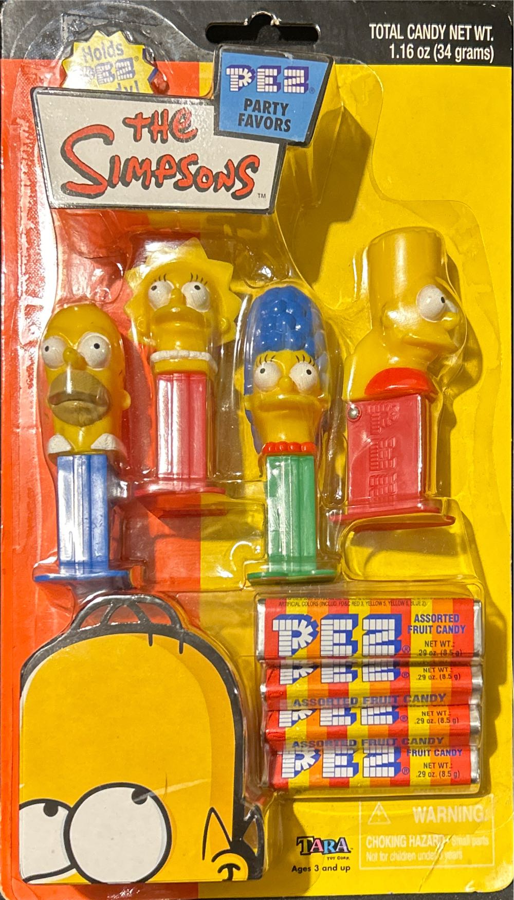 The Simpsons - Party Favors - Lisa - Cartoons pez collectible [Barcode 029116570450] - Main Image 4