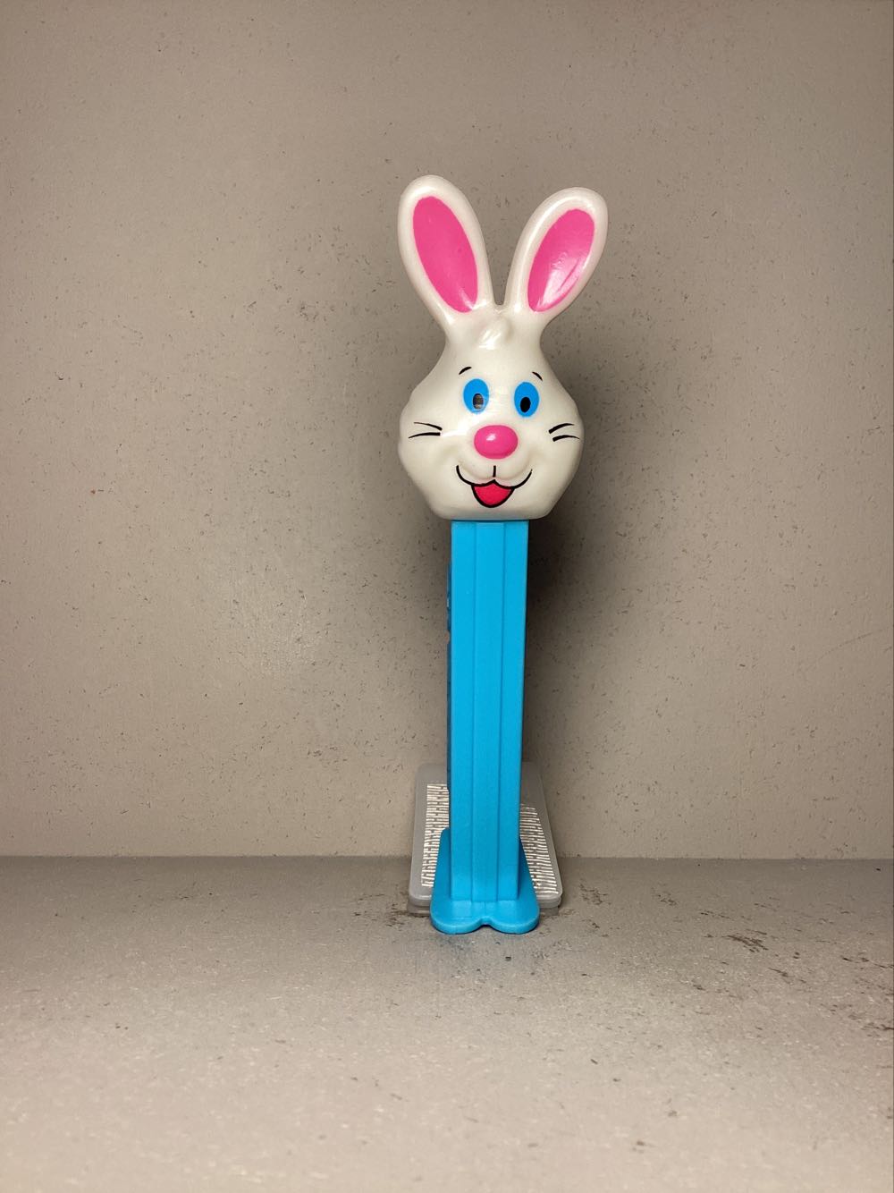 This is a Johnny Lightning 50th Anniversary of Pez Volkswagen (VW) Samba Bus diecast model car