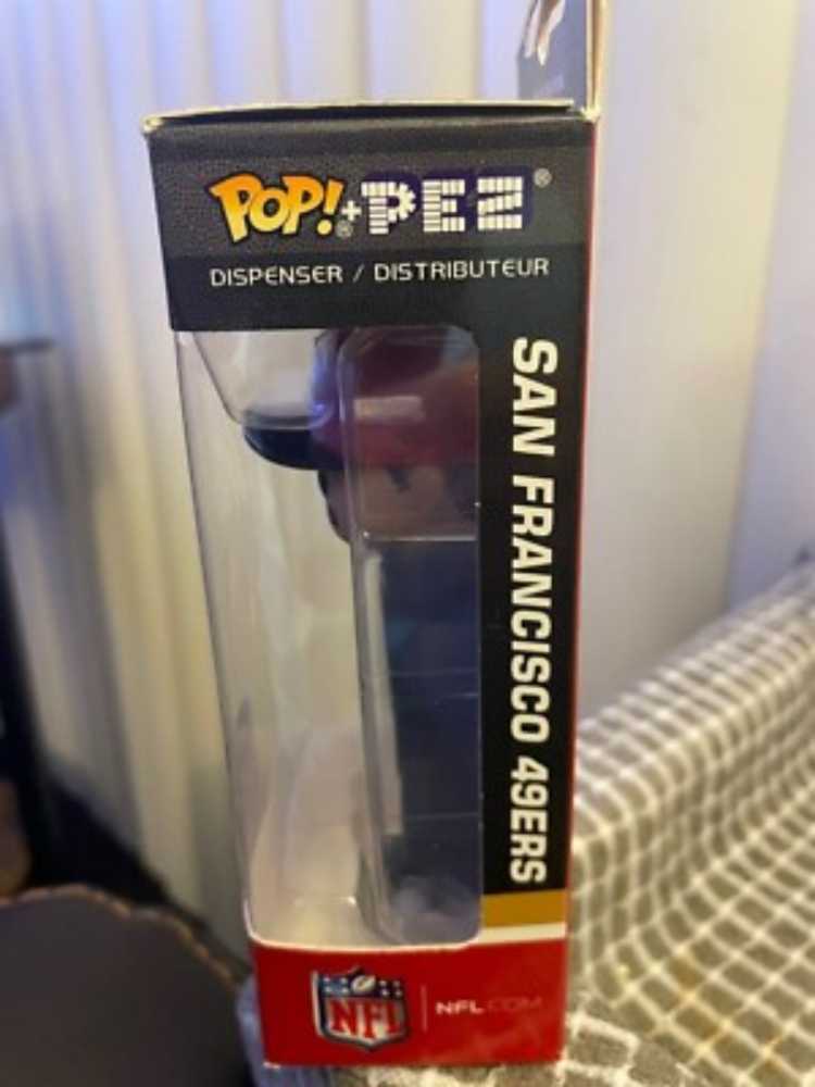 Pop Nfl San Francisco 49ers Pop  pez collectible [Barcode 889698333955] - Main Image 2