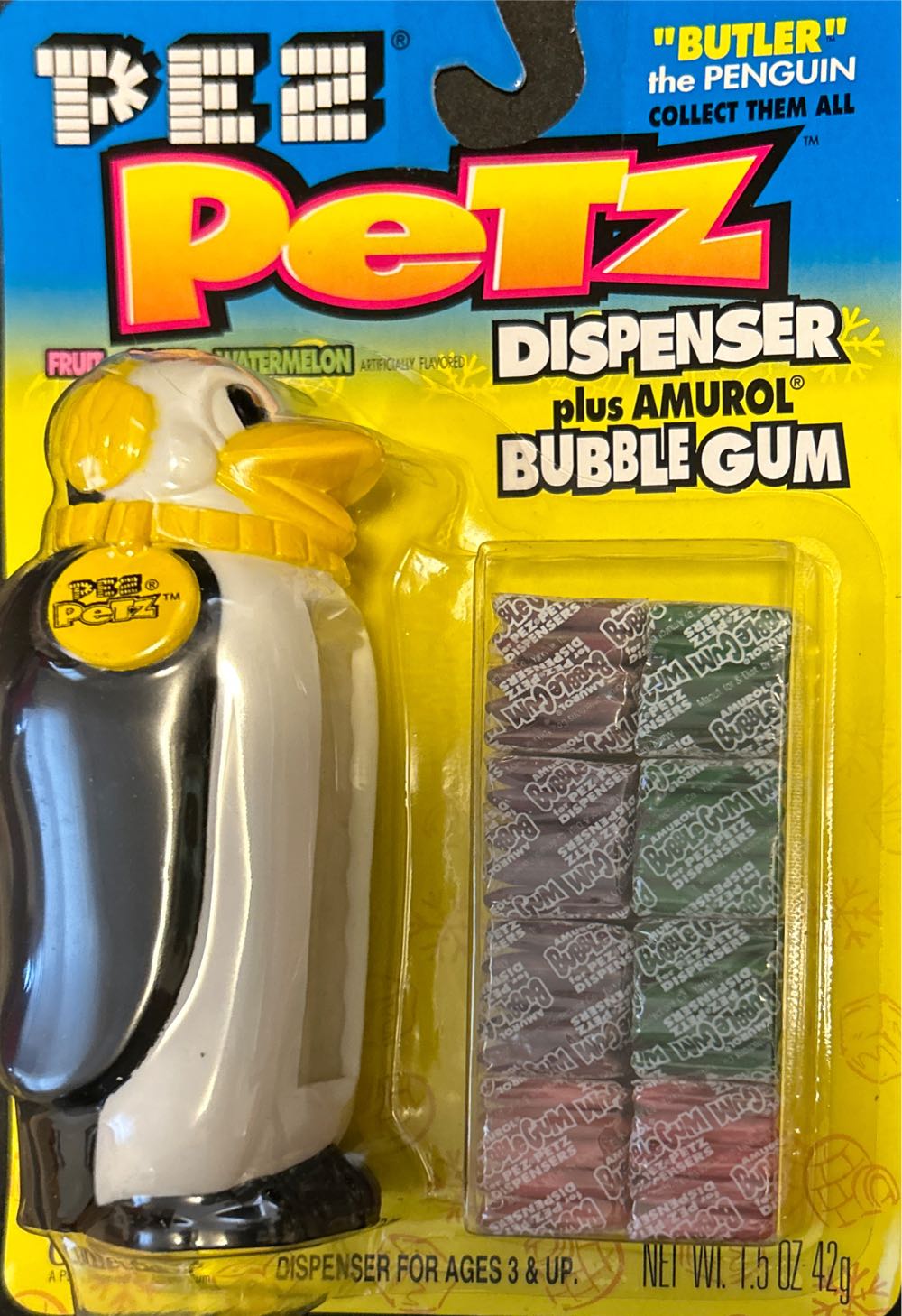 PEZ Petz - “Butler” The Penguin - Animals pez collectible [Barcode 022110031408] - Main Image 4