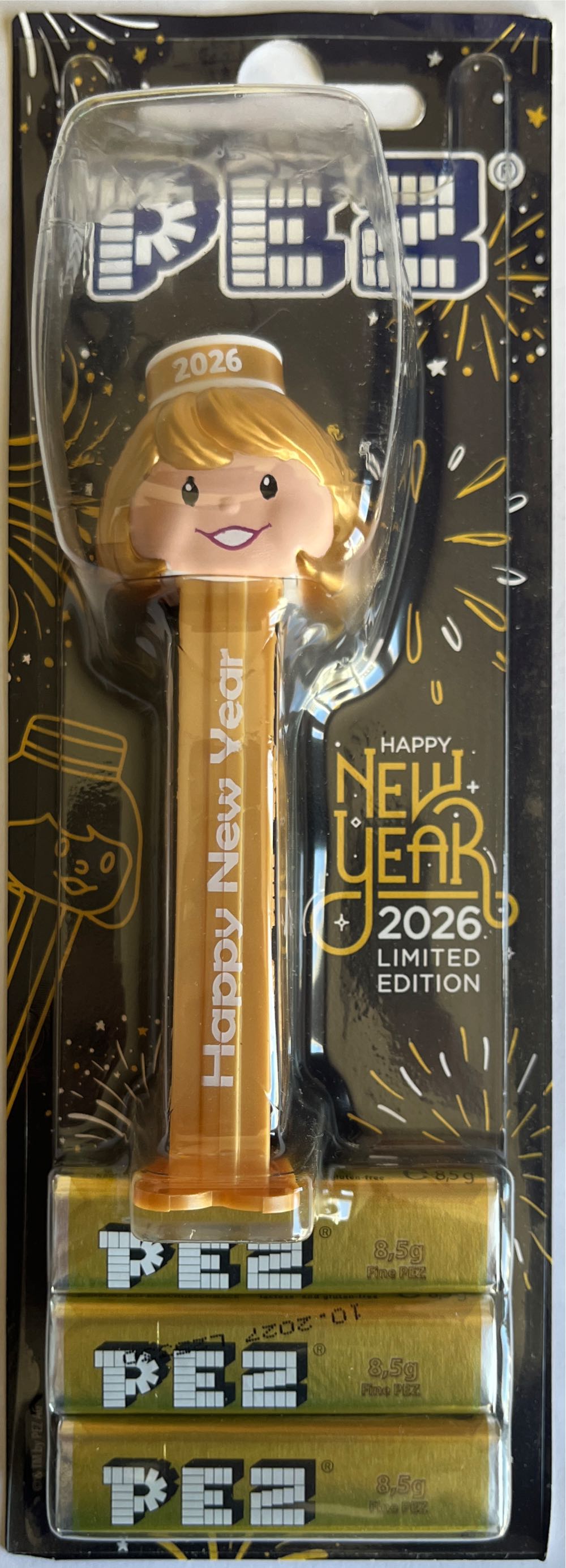 Yellow Polka Dot Egg Purple Stem