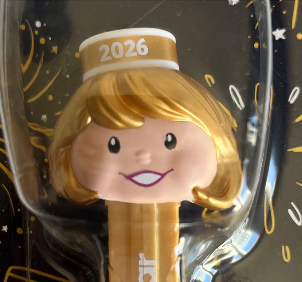 Happy New Year Girl 2026 - Pez Pal pez collectible - Main Image 2