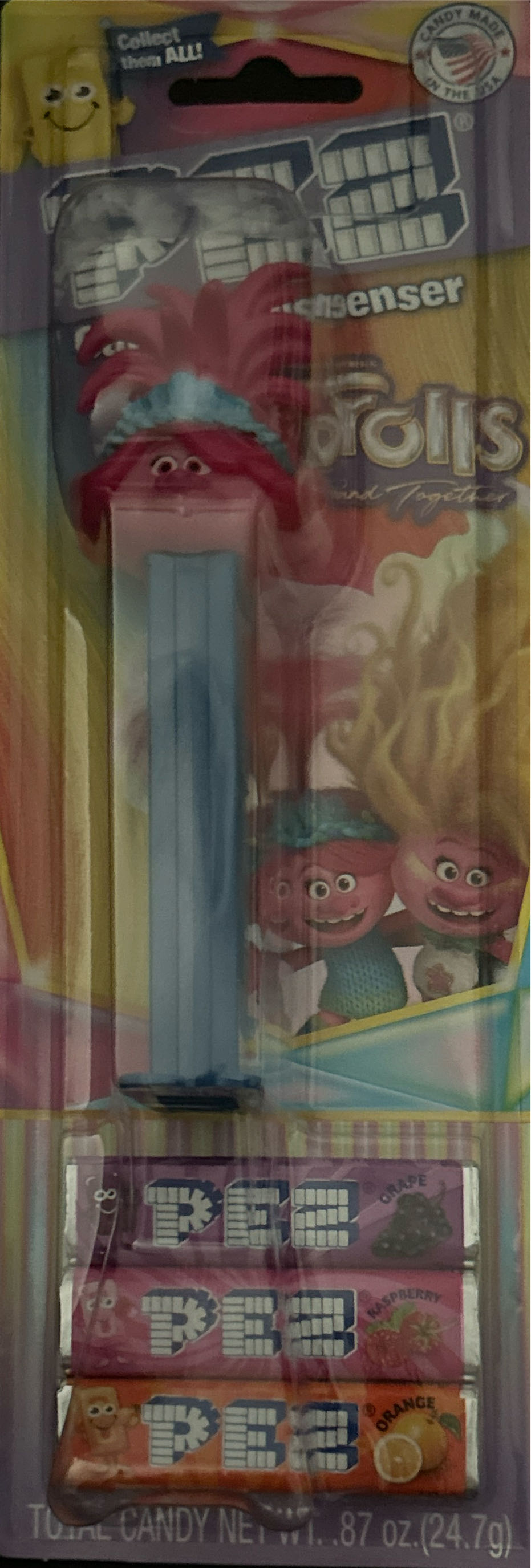 Trolls - Queen Poppy - Animated Movies pez collectible [Barcode 073621091696] - Main Image 4
