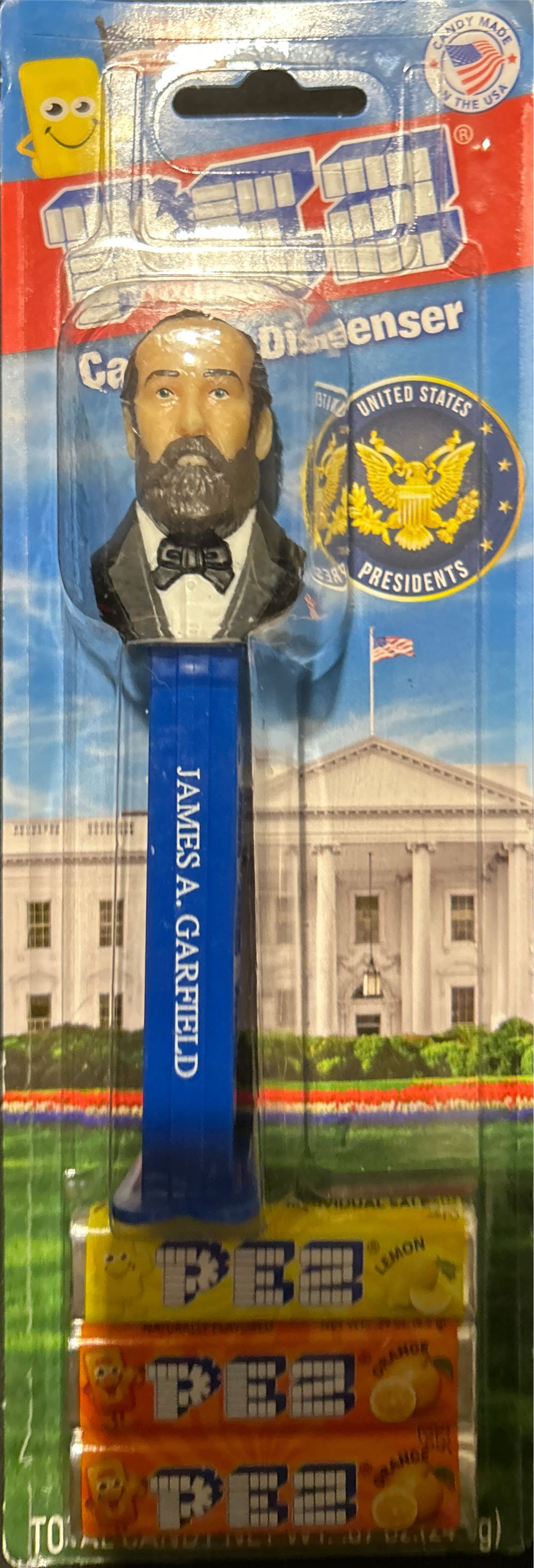 Presidents - James A. Garfield - U.S. Presidents pez collectible [Barcode 073621663909] - Main Image 4