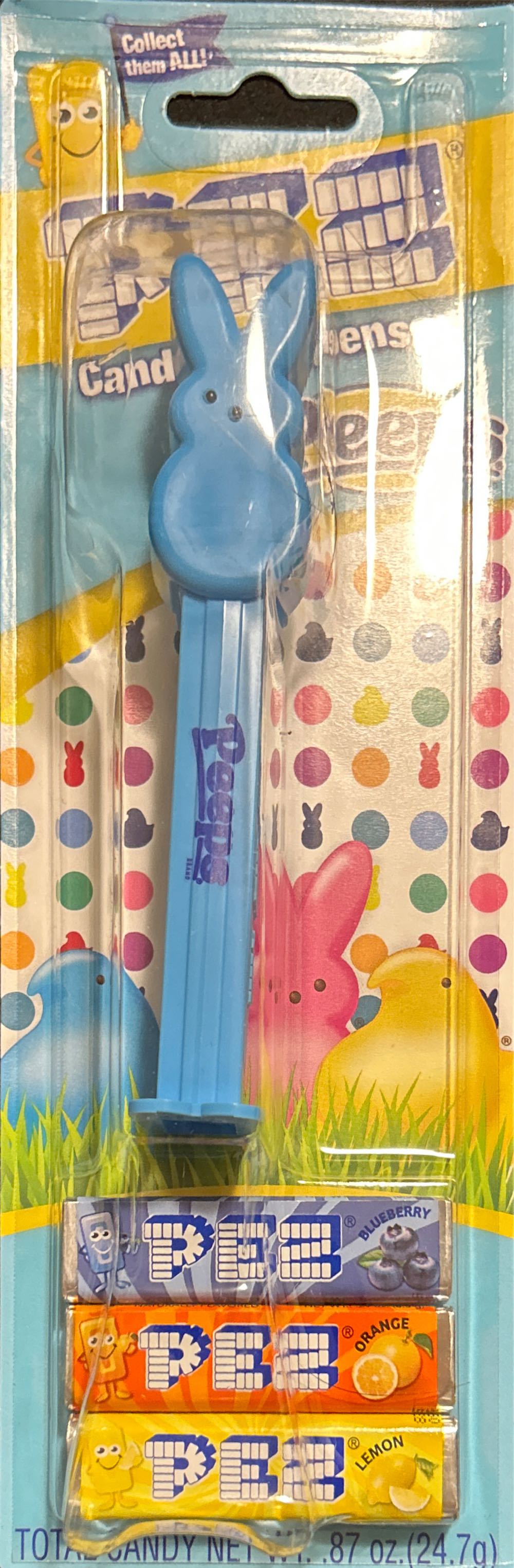 Easter - Peeps Blue Bunny - Seasonal pez collectible [Barcode 073621094321] - Main Image 4