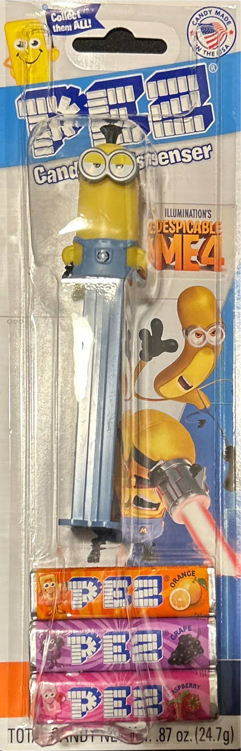 Despicable Me 4 - Tim - Animated Movies pez collectible [Barcode 073621091214] - Main Image 4