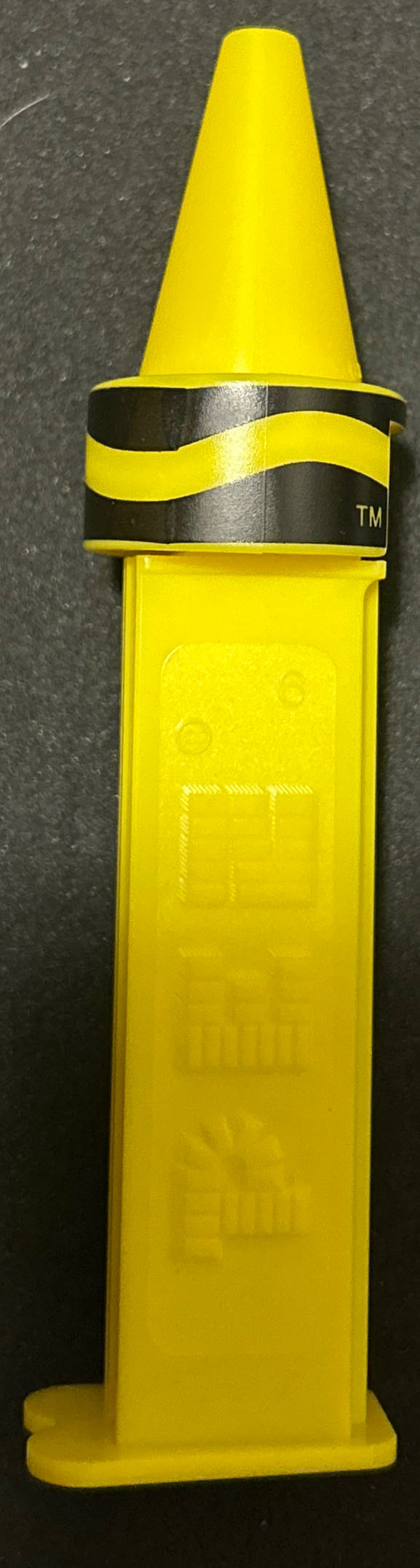 Crayola - Yellow Crayon  pez collectible [Barcode 073621012004] - Main Image 2