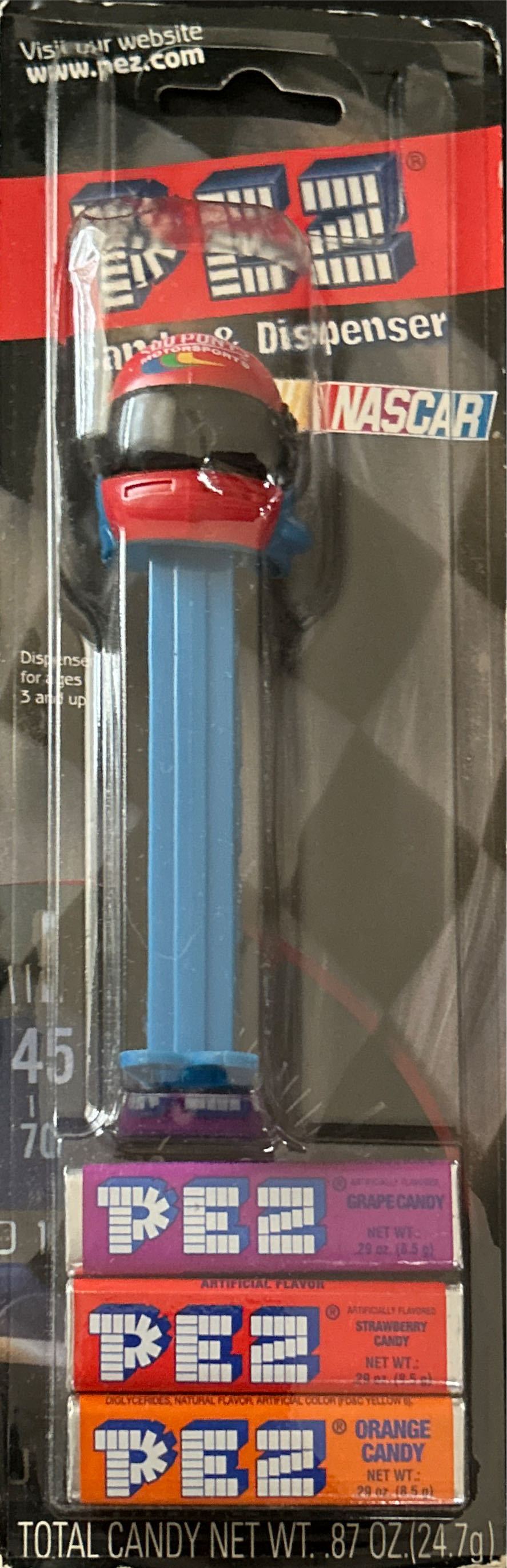 NASCAR Helmet - #24 Jeff Gordon - Personality pez collectible [Barcode 073621008397] - Main Image 4