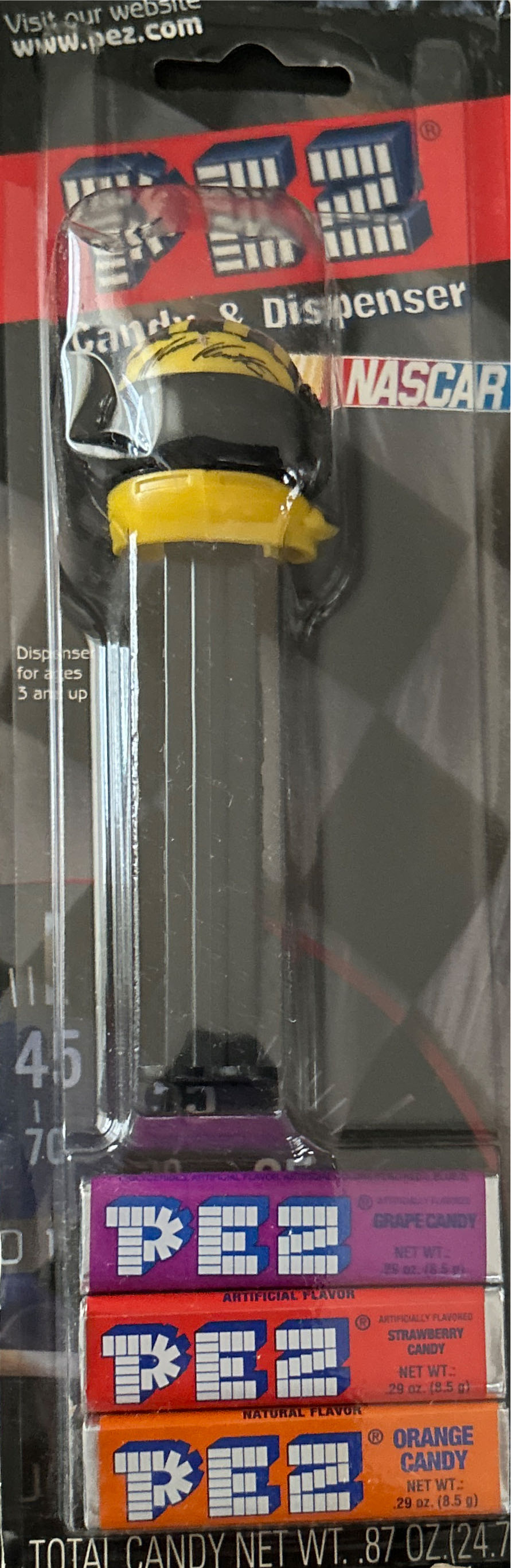 NASCAR Helmets - #17 Matt Kenseth - Personality pez collectible [Barcode 073621008397] - Main Image 4