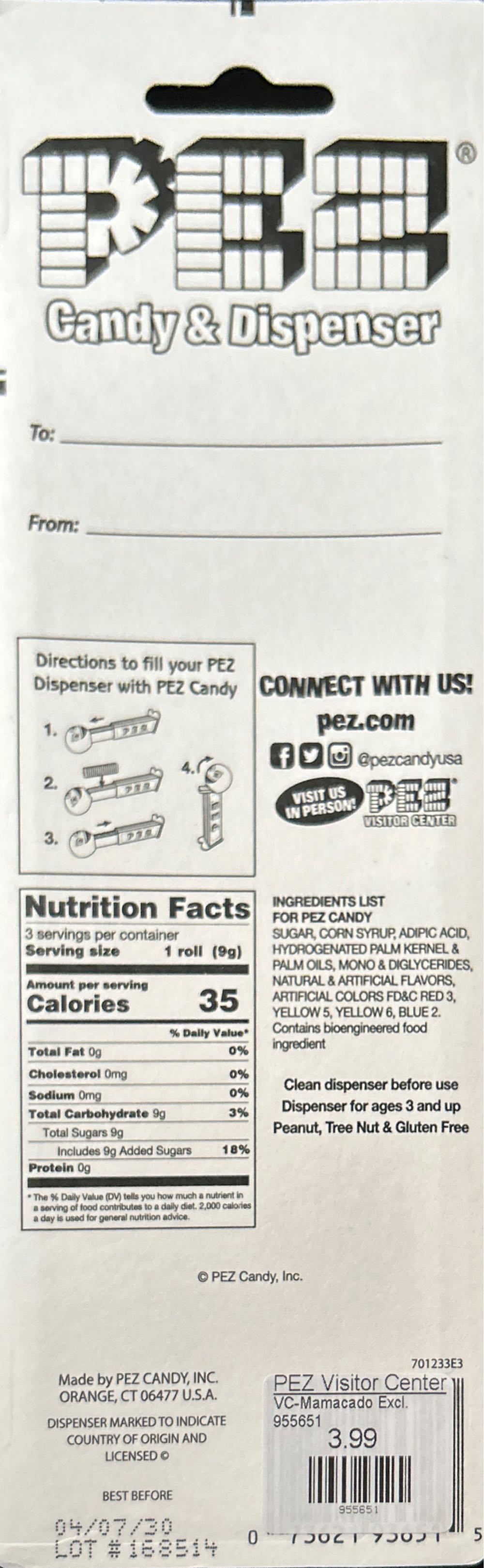 PEZ Exclusive - Mamacado - PEZ Celebrations pez collectible - Main Image 2