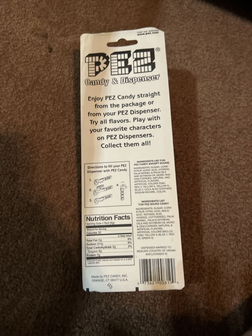 Disney: Mulan - Mulan (Princess Collection) - Disney Princess (Mulan) pez collectible [Barcode 073621008199] - Main Image 2