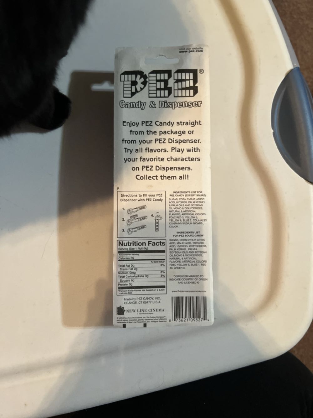 Iorek Byrnison - The Golden Compass (film) / movie tie-in pez collectible [Barcode 073621095274] - Main Image 2