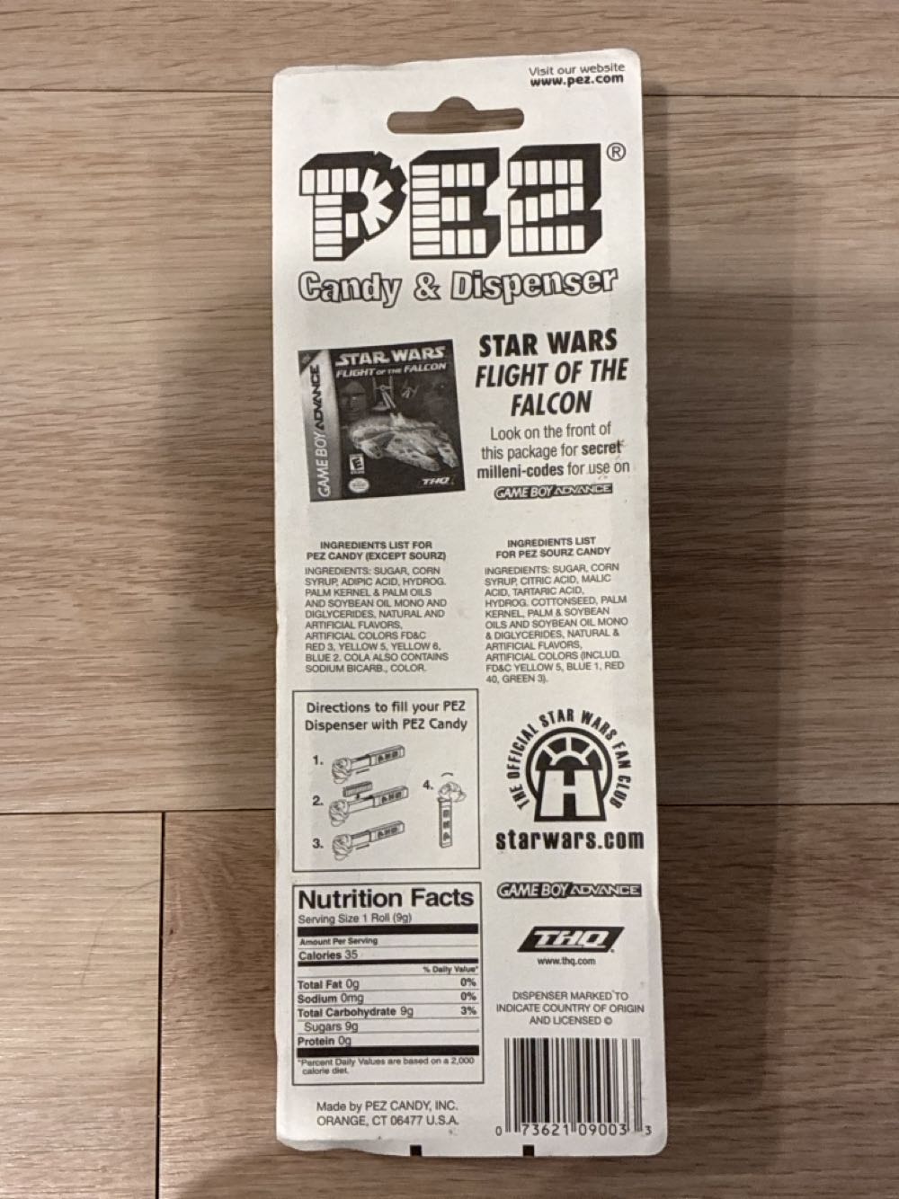 Emperor Palpatine - Star Wars pez collectible [Barcode 073621090033] - Main Image 2