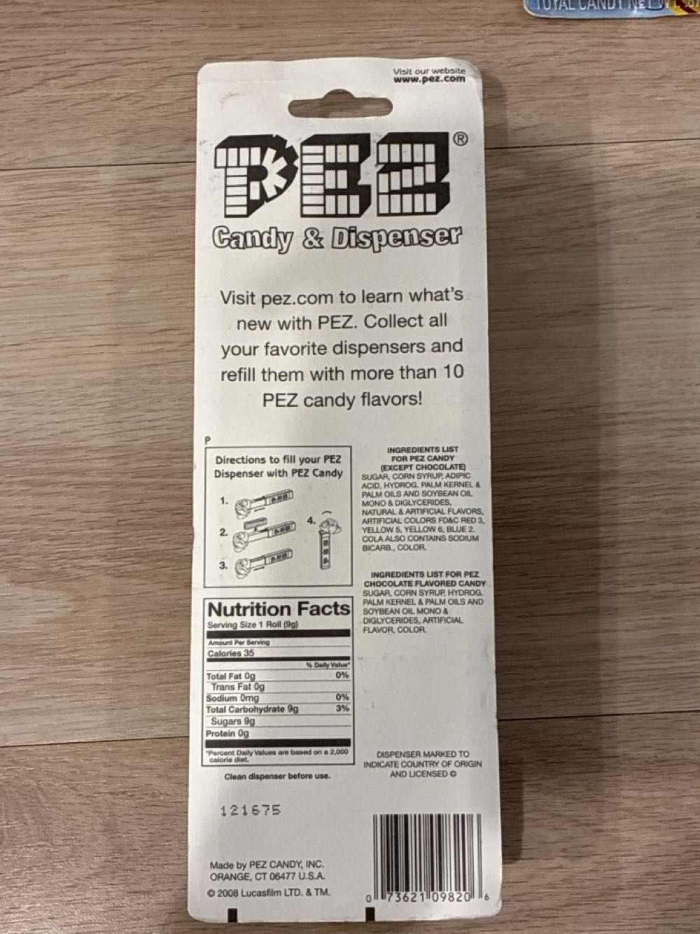 Ahsoka - Star Wars pez collectible [Barcode 073621098206] - Main Image 2