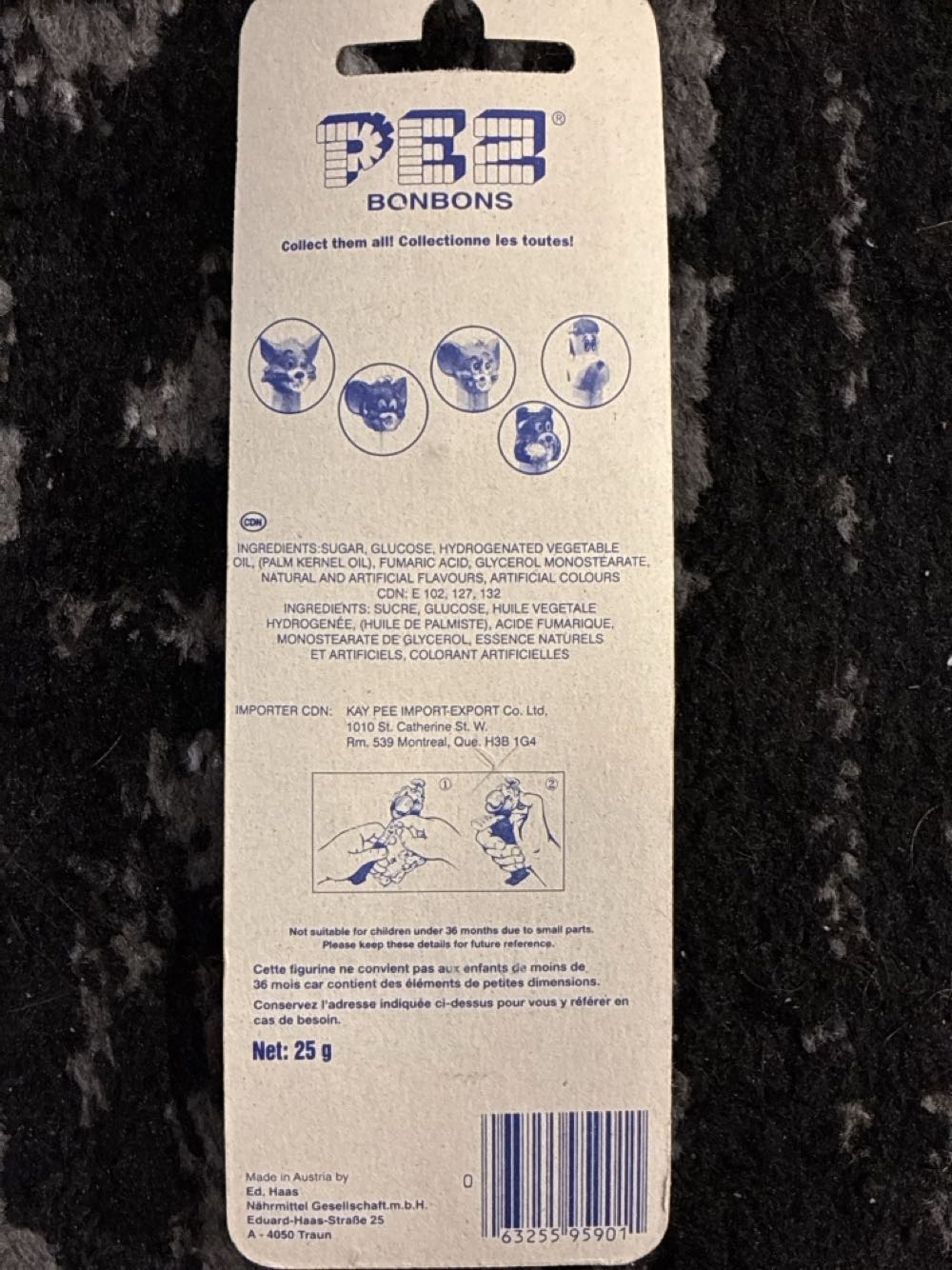 Spike - Tom & Jerry pez collectible [Barcode 063255959901] - Main Image 2