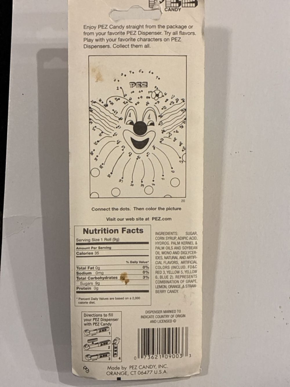 Kermit the Frog - The Muppets pez collectible [Barcode 073621090033] - Main Image 2